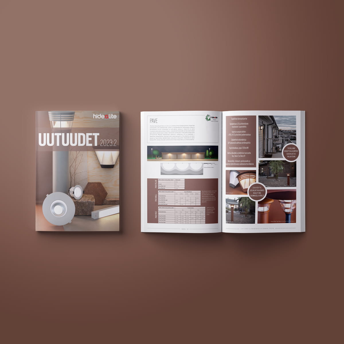 Hide-a-lite Uutuudet 2023:2 esite