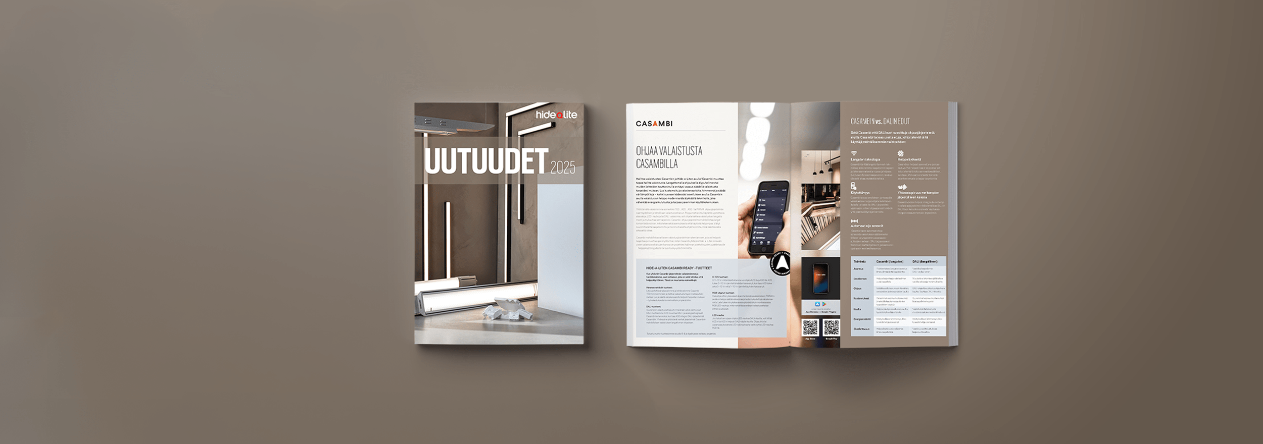 Hide-a-lite Uutuudet 2025 -esite