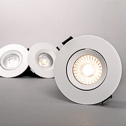 The background is gray and the picture shows our downlight, comfort g3