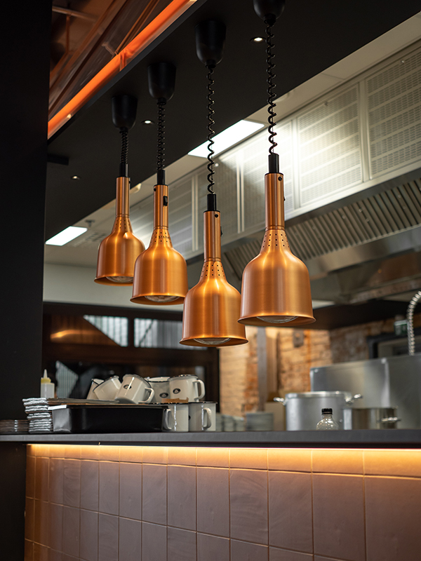 Ravintola epäsuora valo