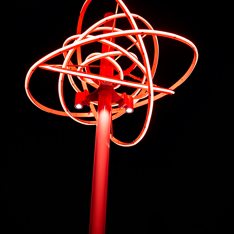 LEDstrip Neon taipuisa LED-valonauha sekä Milo seinävalaisin