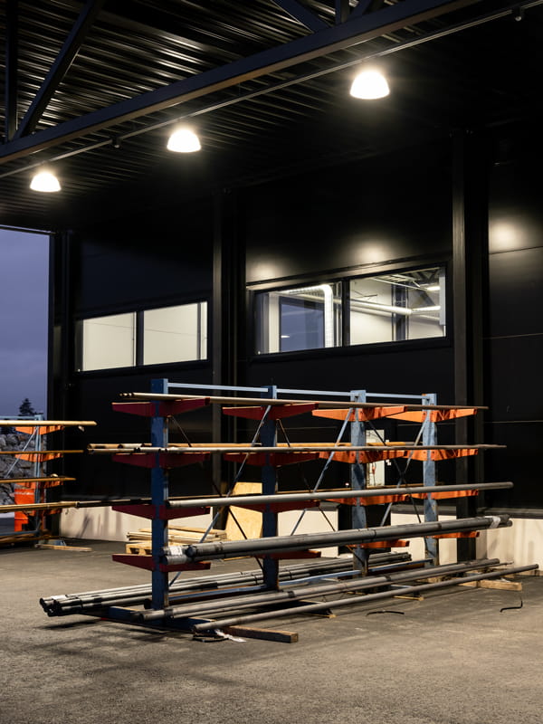 Syväsäteilijä ulkotiloissa