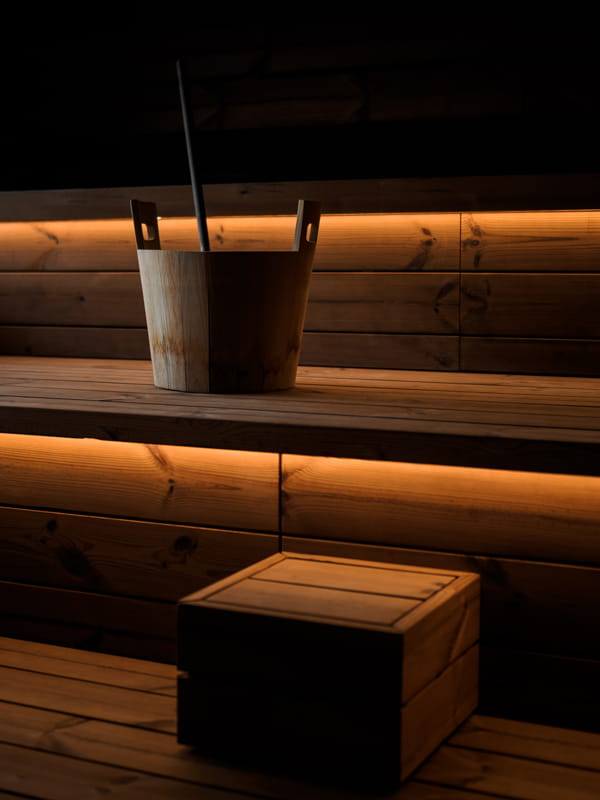 LED-nauha saunaan