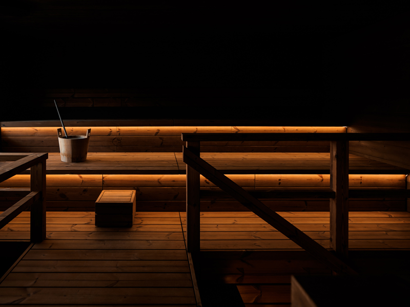 Saunan valaistus LED-nauha