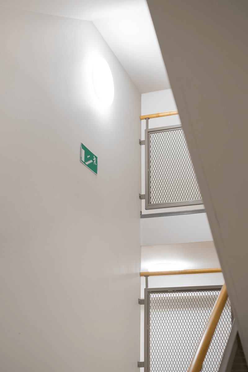 Rappukäytävän valaistus