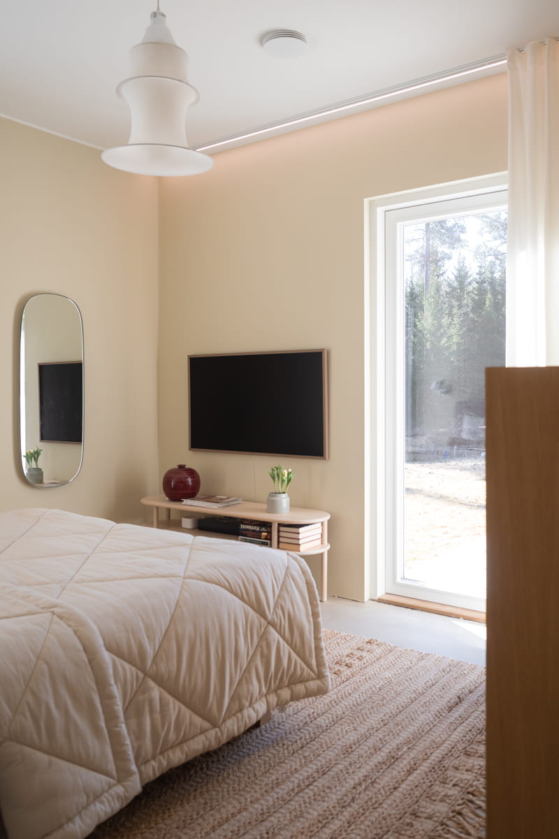 Villa Woods valaistussuunnitelma