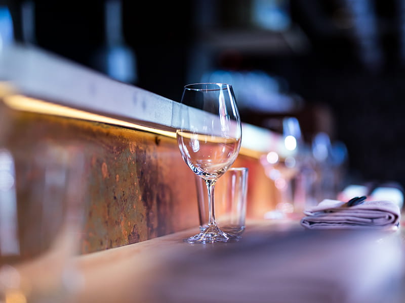 LEDstrip solution from Hidealite at the restaurant Izakayamoshi.