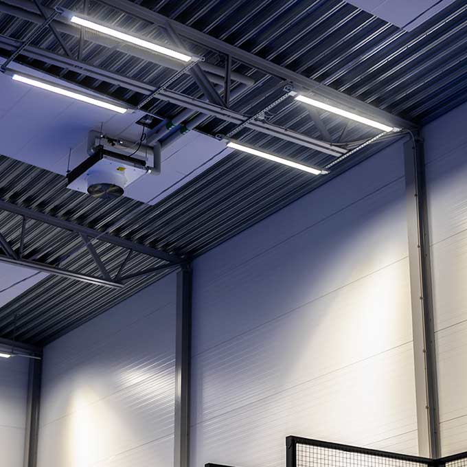 LED-valot urheiluhalliin