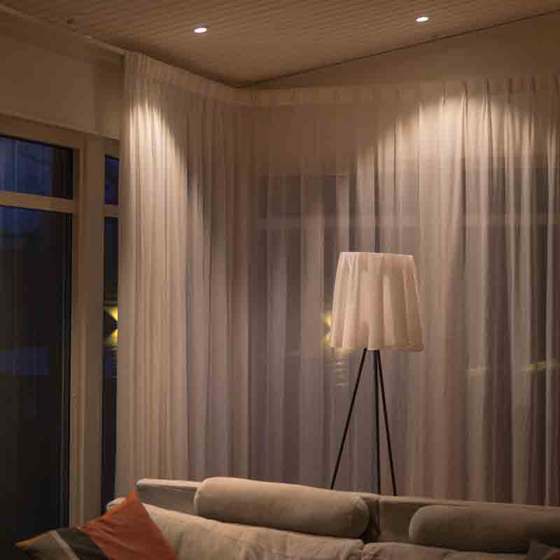 Olohuoneen valaistus