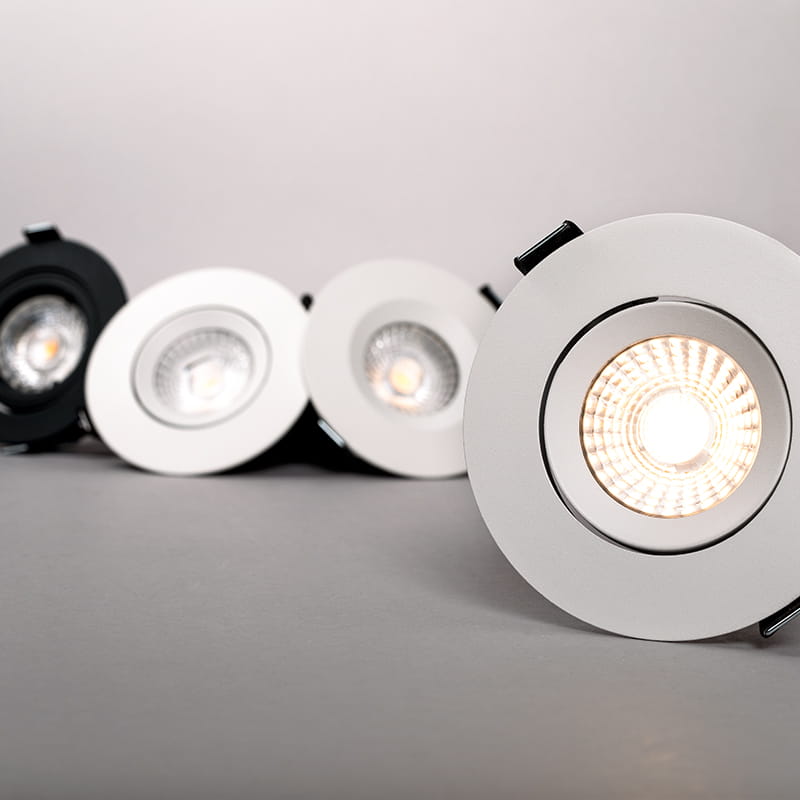 Gruppebilde av Comfort-serien fra Hide-a-lite, hvor noen ganger Comfort G3, Comfort Quick Outdoor.