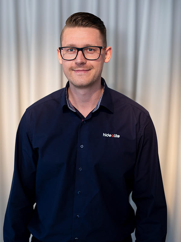 Hidealite. Henrik Bjorn Nilsson. Teknisk supporter. 