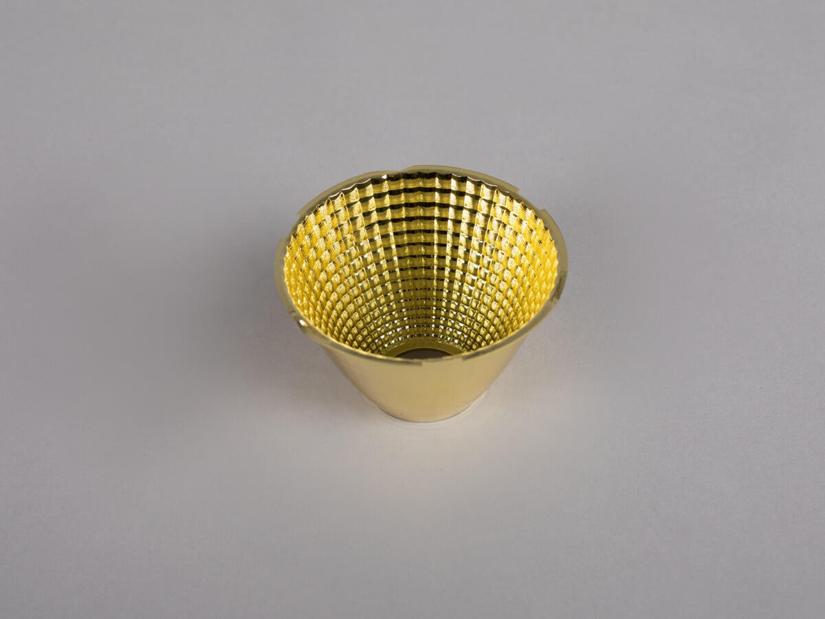 Reflector Optic Track L Shiny Brass 36°