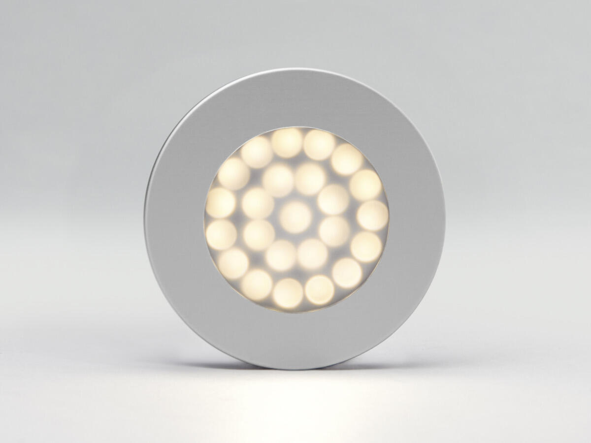 Slim LED B Alu 3000K