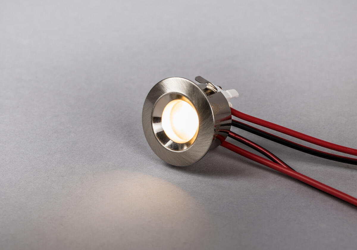 Core Smart 45° Brushed steel 2700K