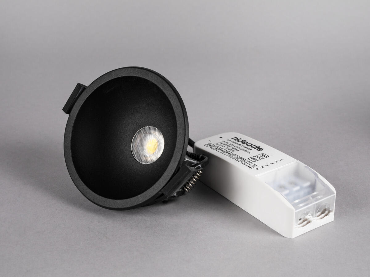 Globe G2 Recessed Black 3000K
