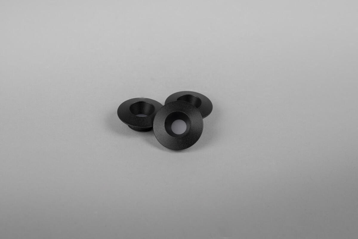 Front ring Heatspot G2 Black 3-pack