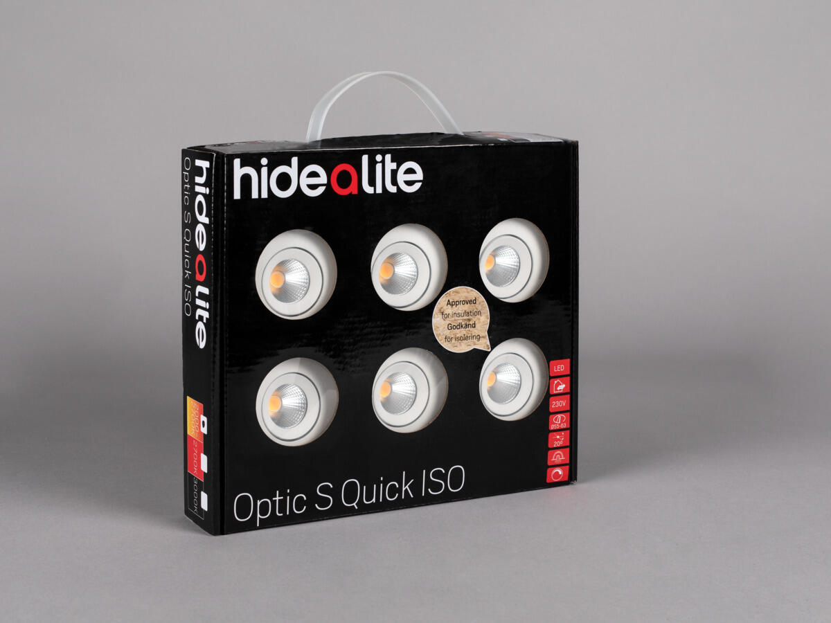 Optic Quick ISO 6 pack White 3000K