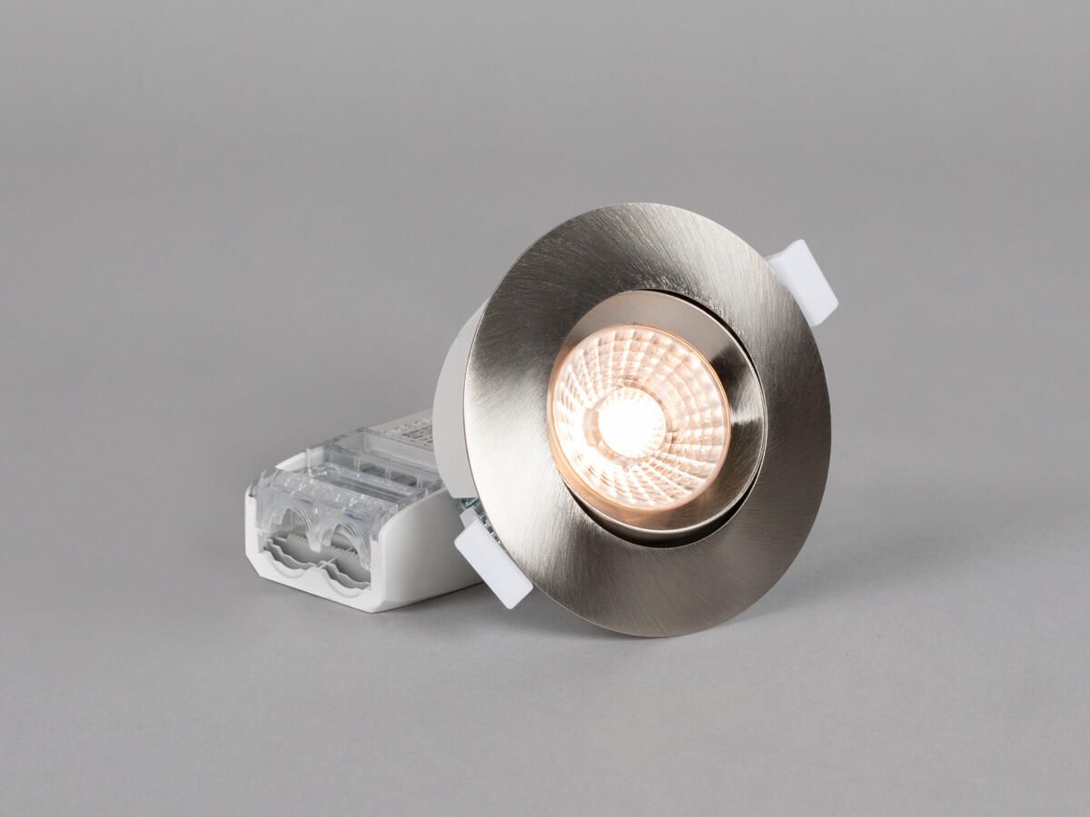 Comfort G4 Quick ISO Tilt Brushed steel 36° 2700K