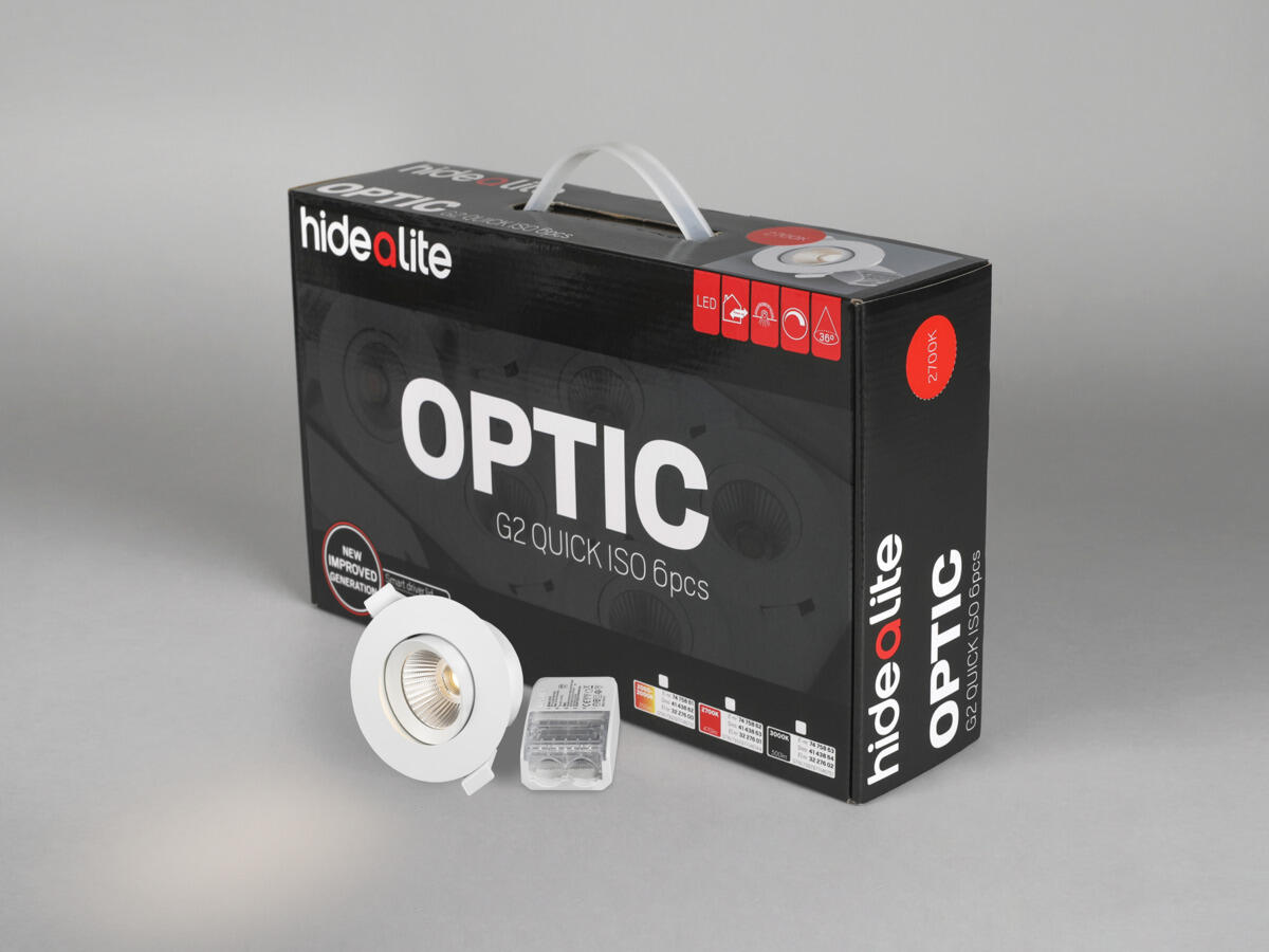 Optic G2 Quick ISO 6 pack White 2700K