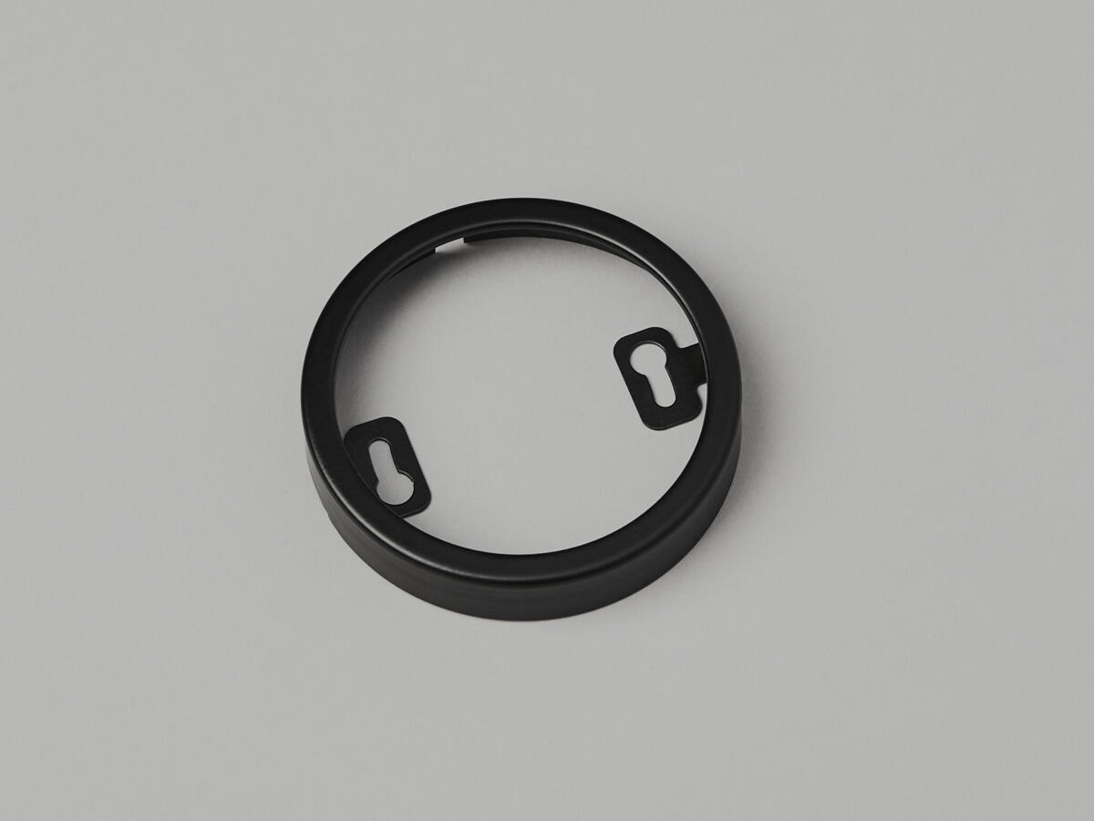 Korotusrengas Thin G2 Musta