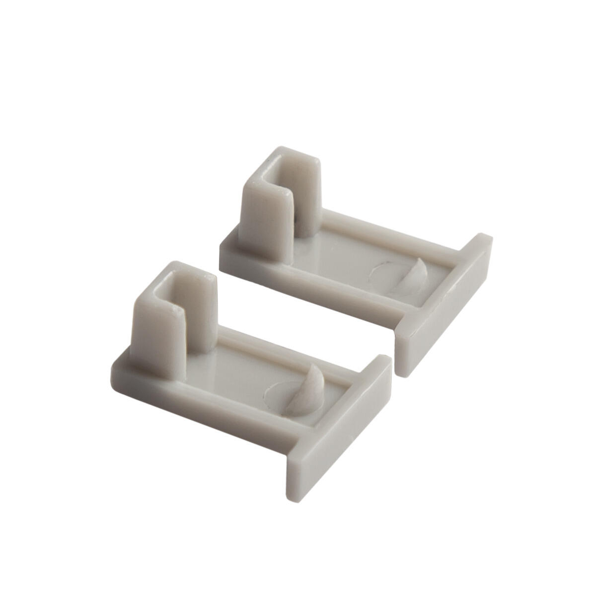 Endestykke Micro T Plast 2stk