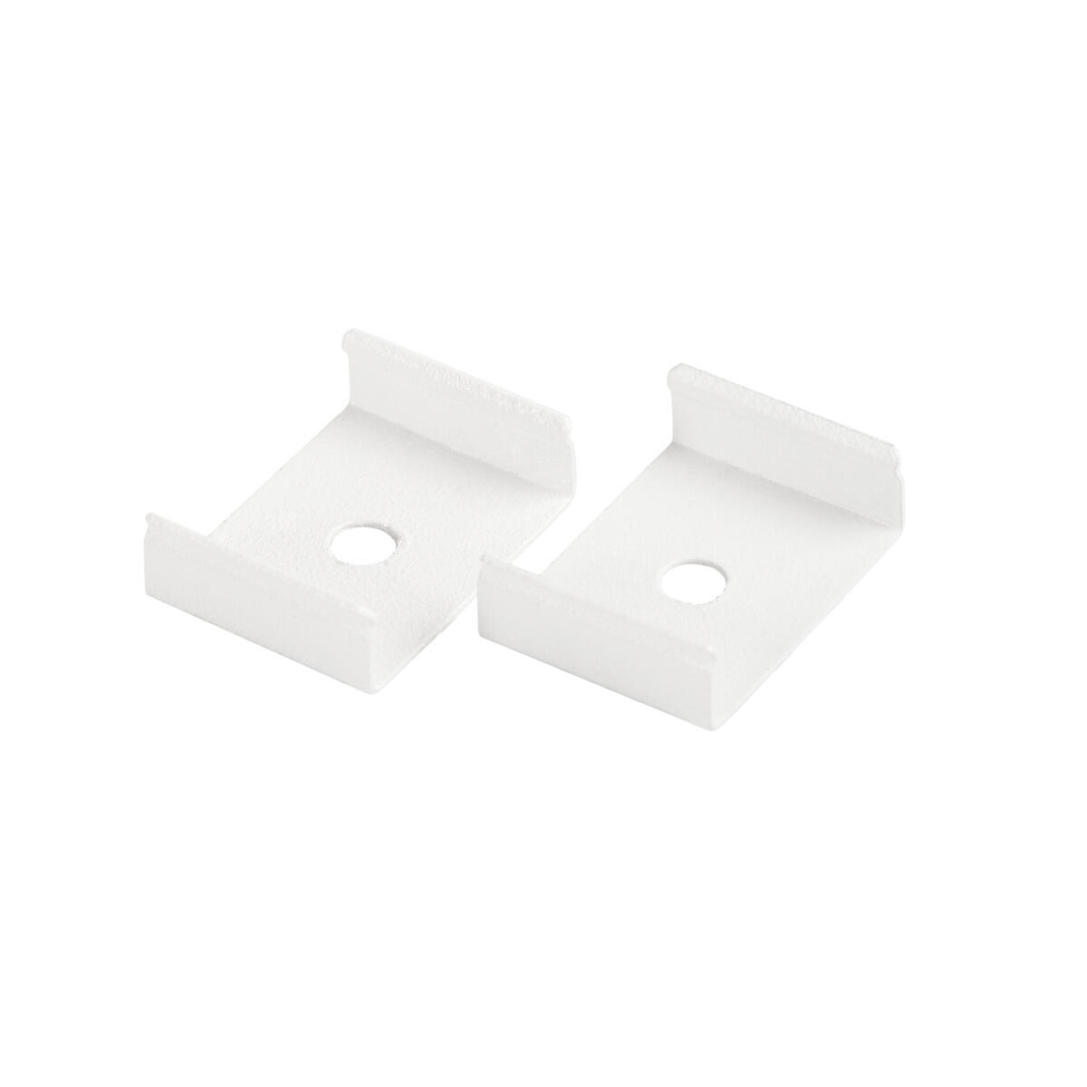 Fäste Clips Art Vit 2st