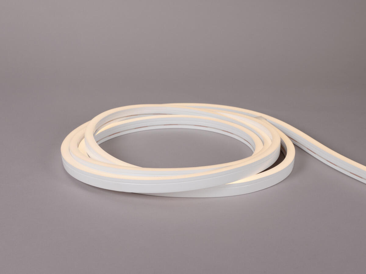 LEDstrip 24V Neon Side IP67 3000K 5m