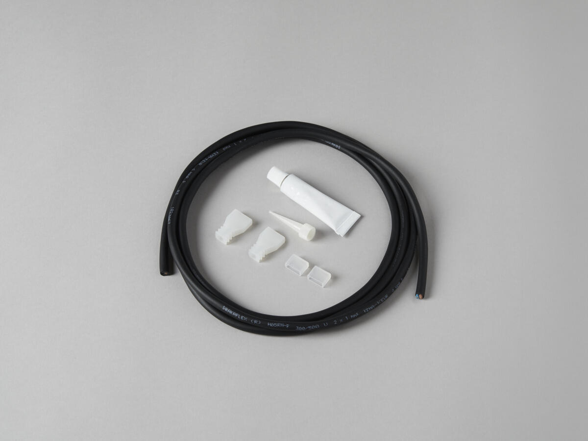 Tilkoblingssett LEDstrip 24V IP67 Low/Mid/High