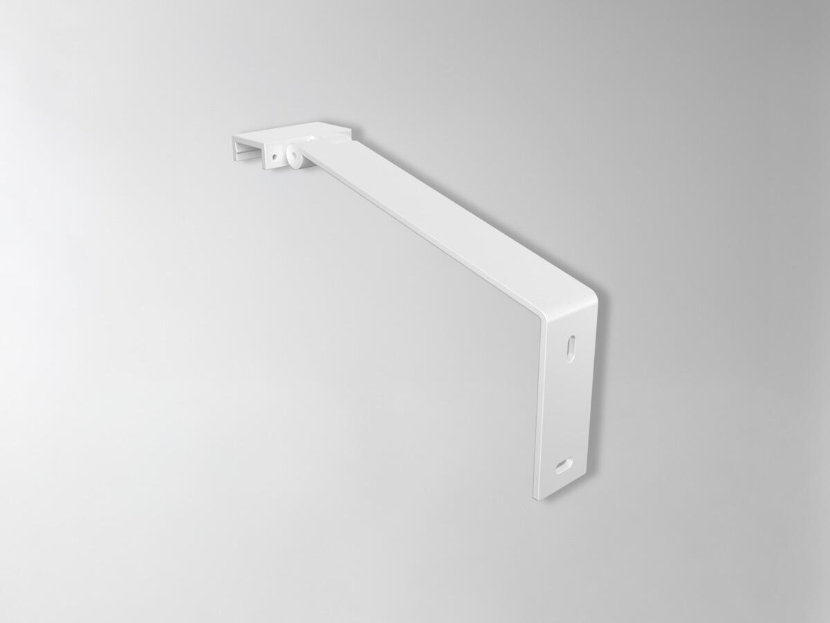 Kannatinvarsi Profiili 19mm Valkoinen 2 kpl