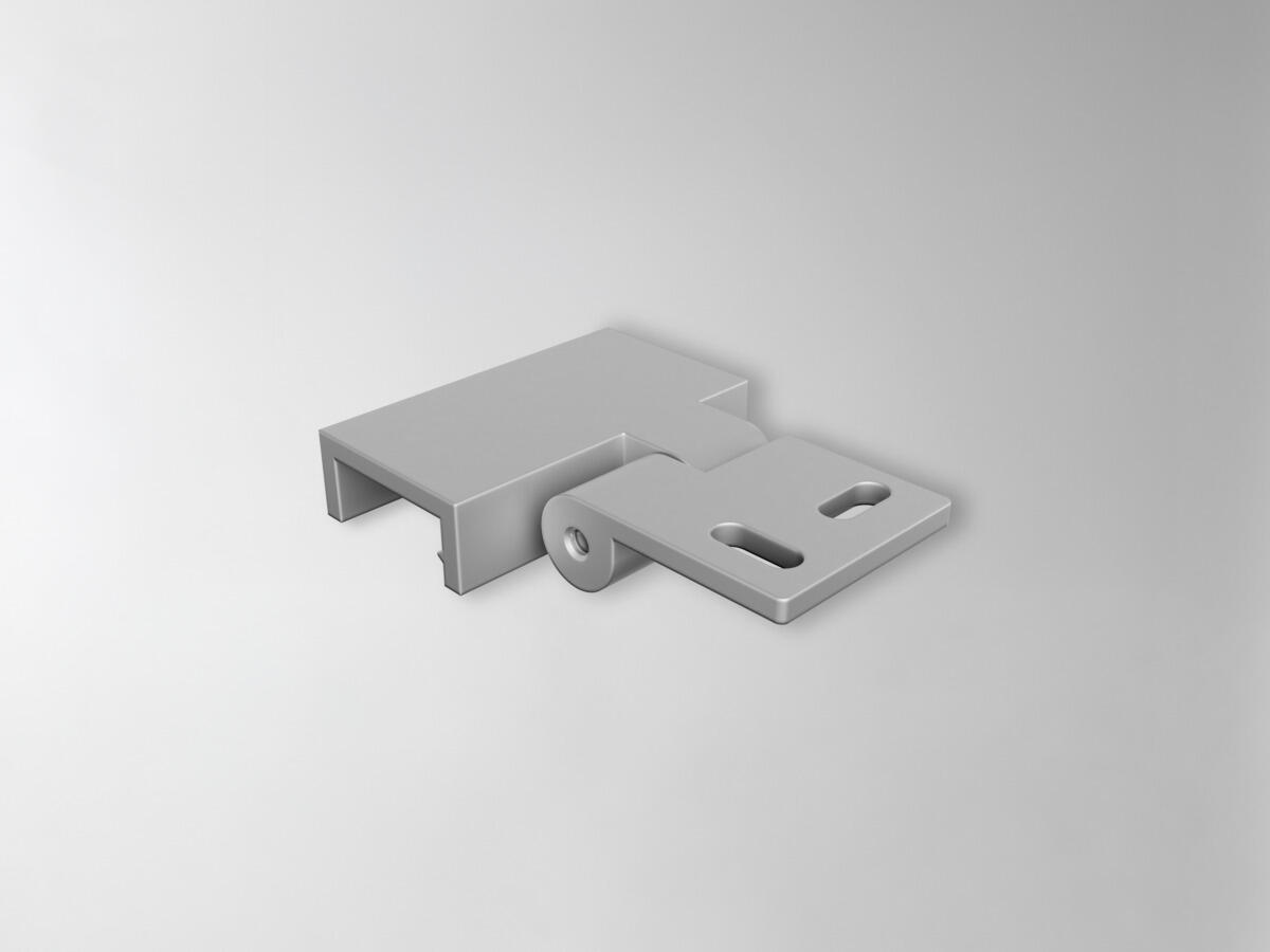 Angle bracket Profile 19mm Alu 2 pcs