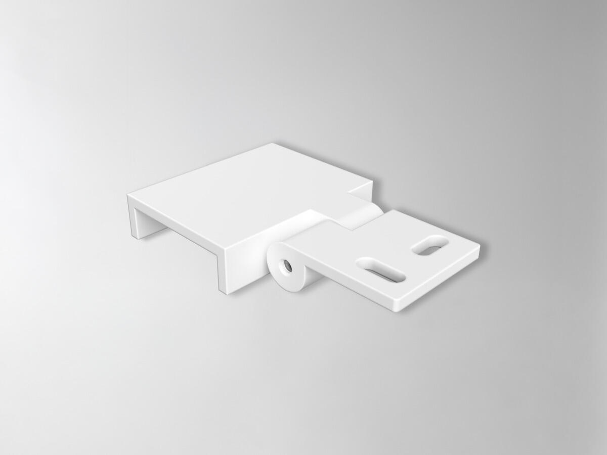 Angle bracket Profile 27-32mm White 2 pcs
