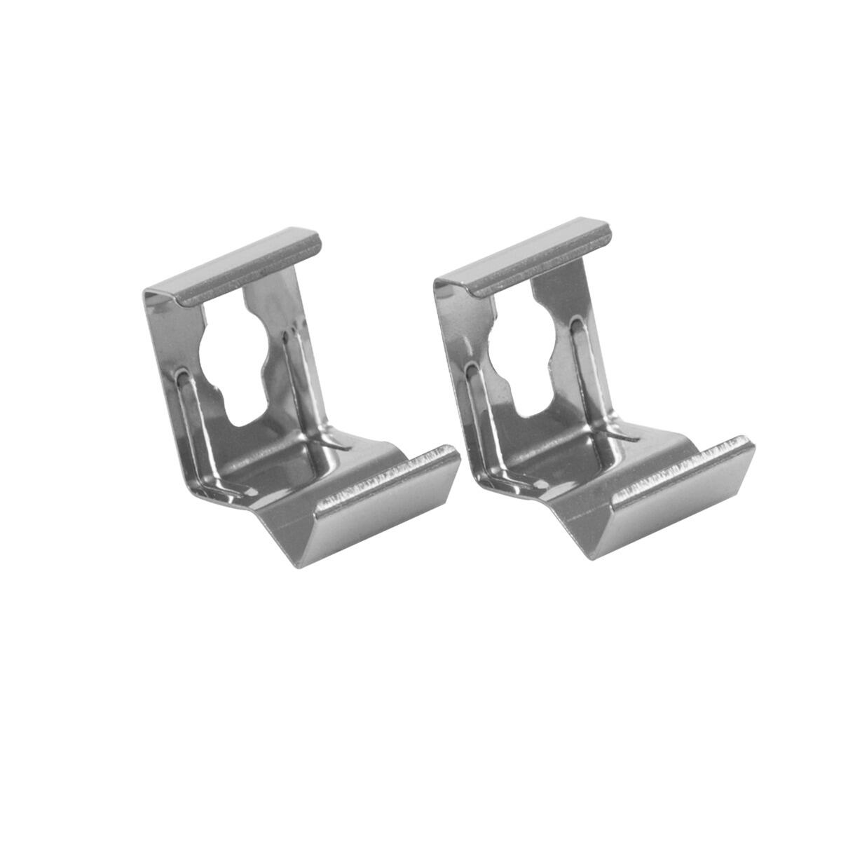 Clips 45° Rustfrit 2 stk 