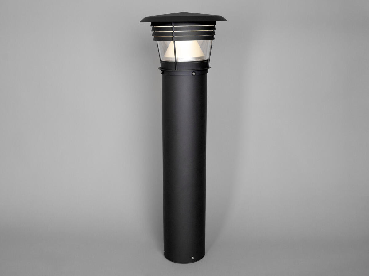 Pave Pillar Top Deco IV Antrasiitti