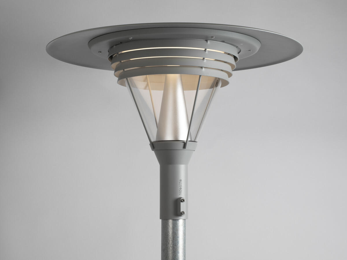 Pave Post Top Deco IV Harmaa