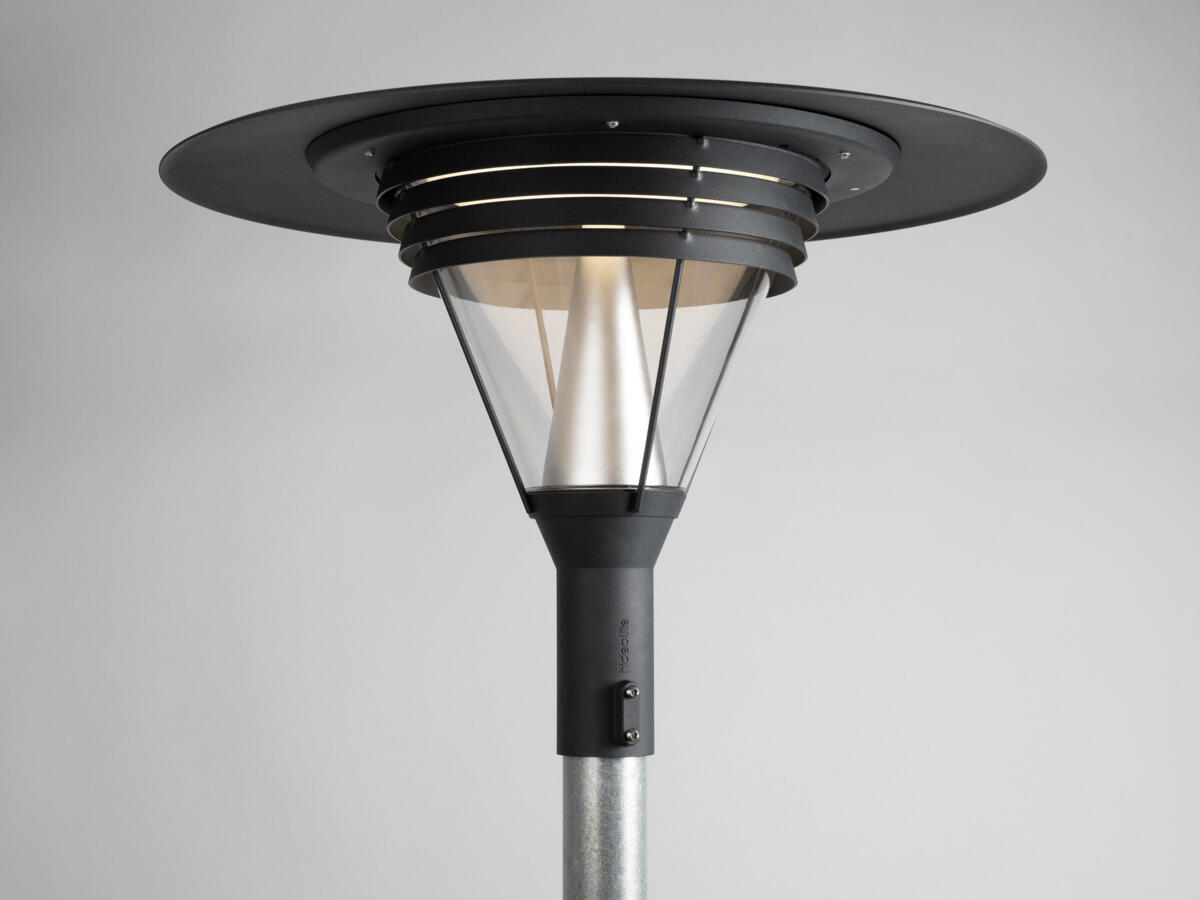 Pave Post Top Deco IV Antracit