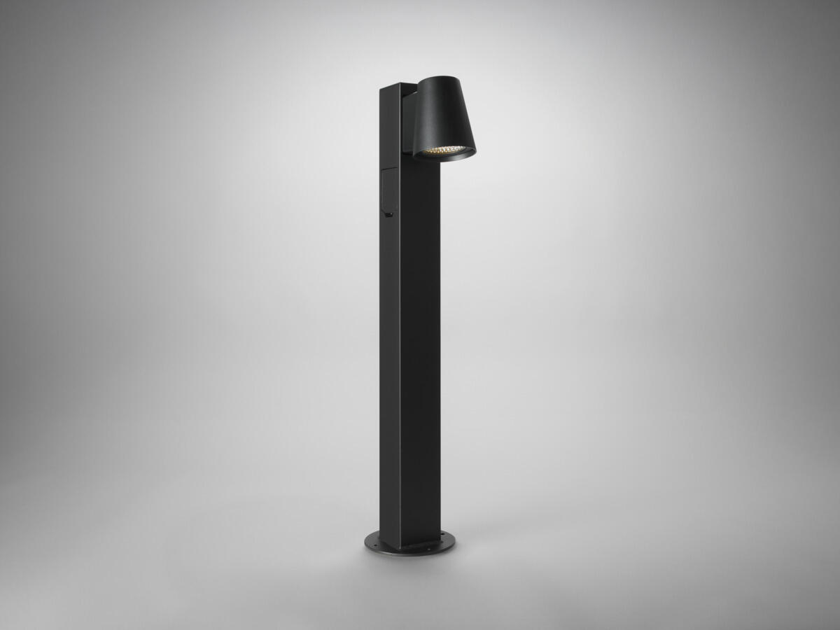 Cone G2 Pillar Socket GU10 musta