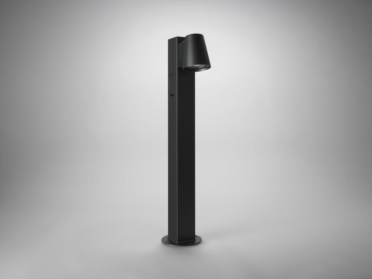 Cone G2 Pillar Socket GU10 musta