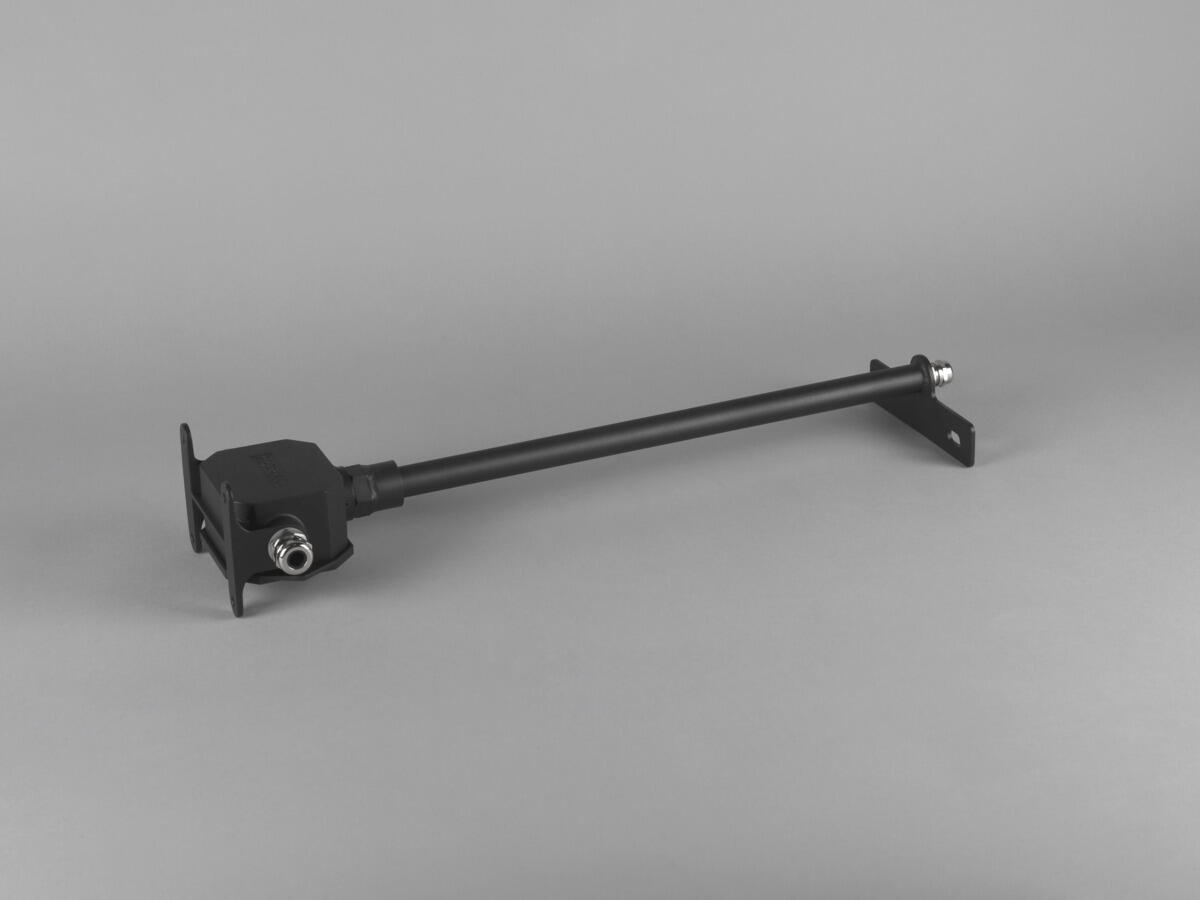 Kiinnitysvarsi kyltin valaistukseen 50cm Musta