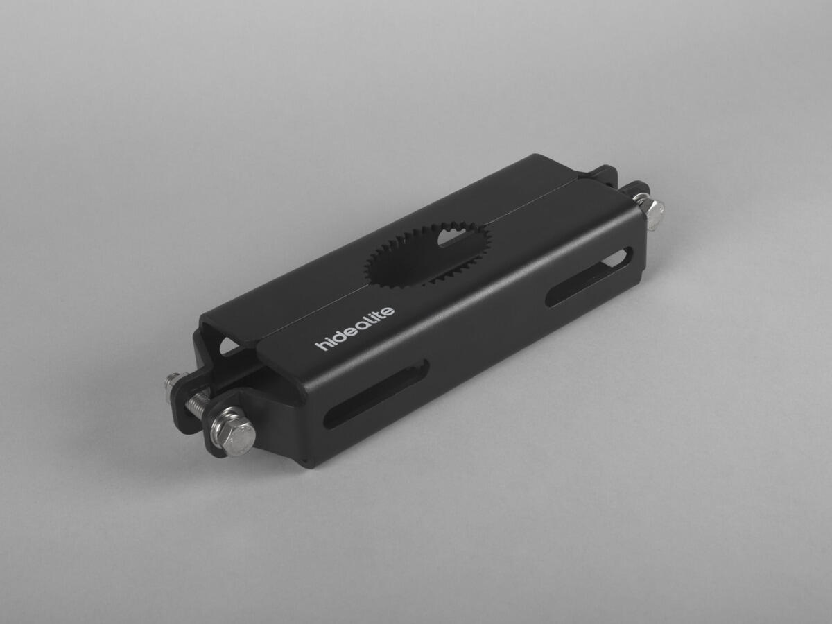 Mastebeslag Ø55-90mm Sort