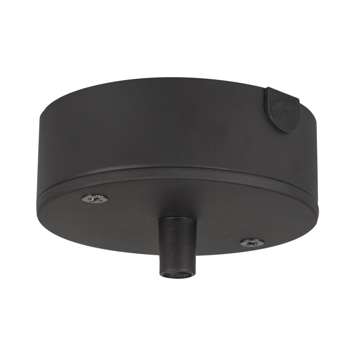 Ceiling cup for box/surface mounting Black
