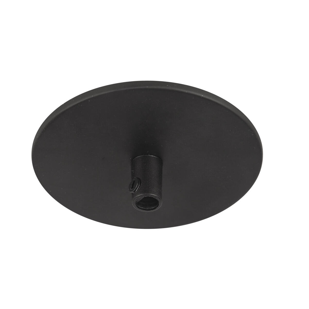 Ceiling cup recessed w. spring Black