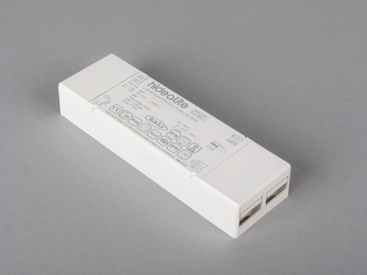 LED-dimtrafo FDIM/DALI/PUSH 24V 30W