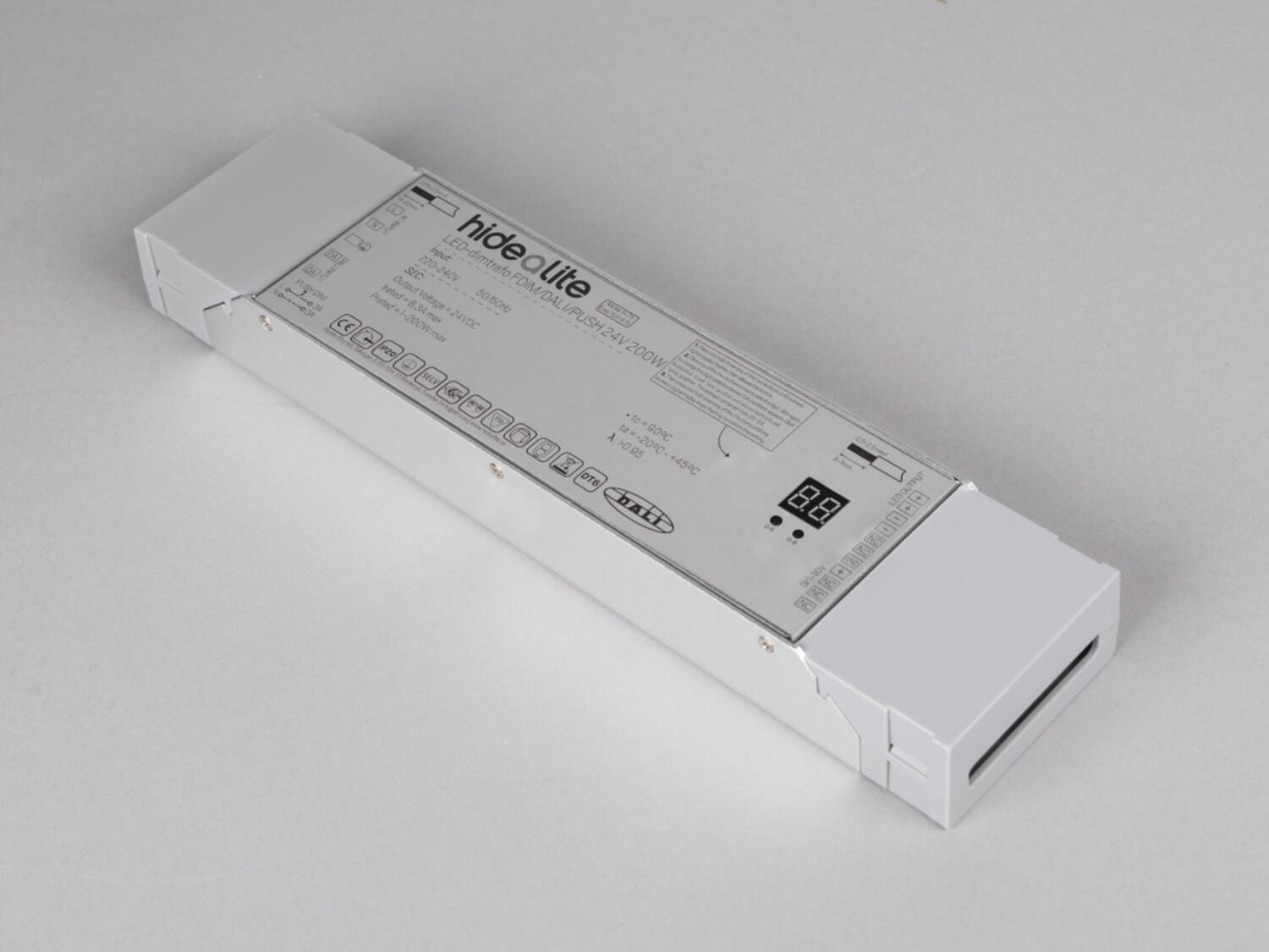 LED-dimtrafo FDIM/DALI/PUSH 24V 200W