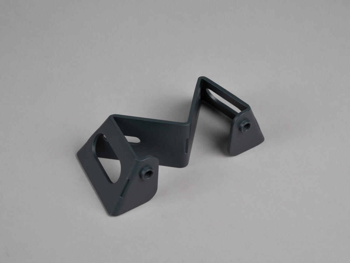 Kulmakiinnike Sharp Wall Antrasiitti