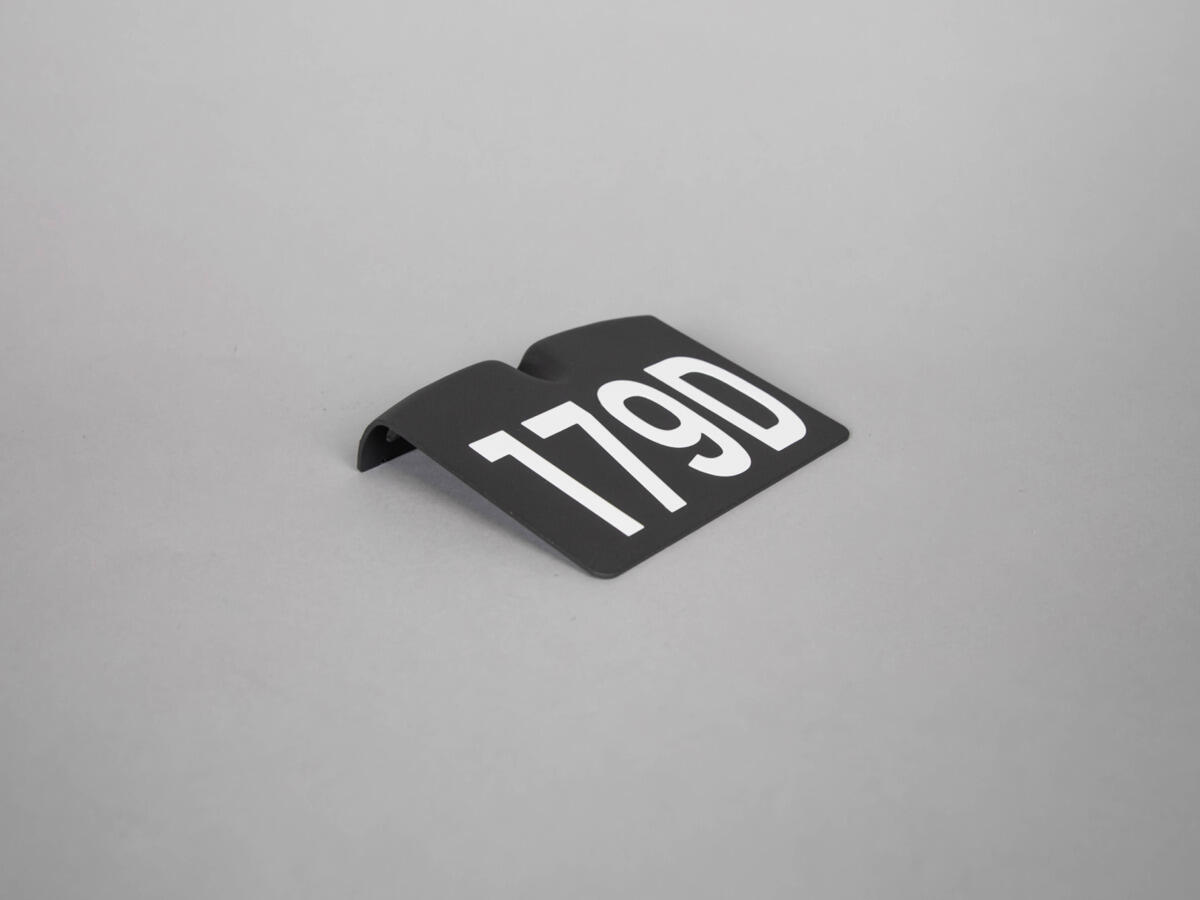 Pave Wall Number sign