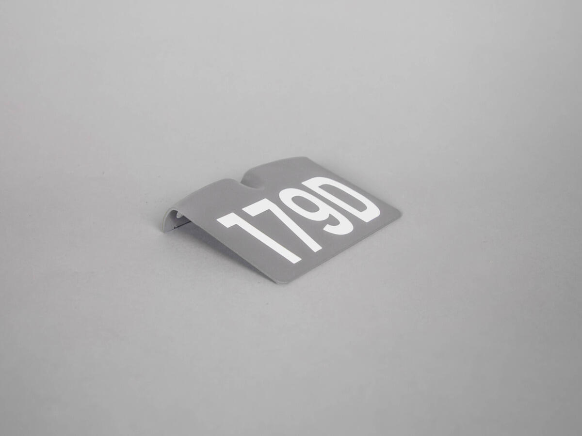 Pave Wall Number sign