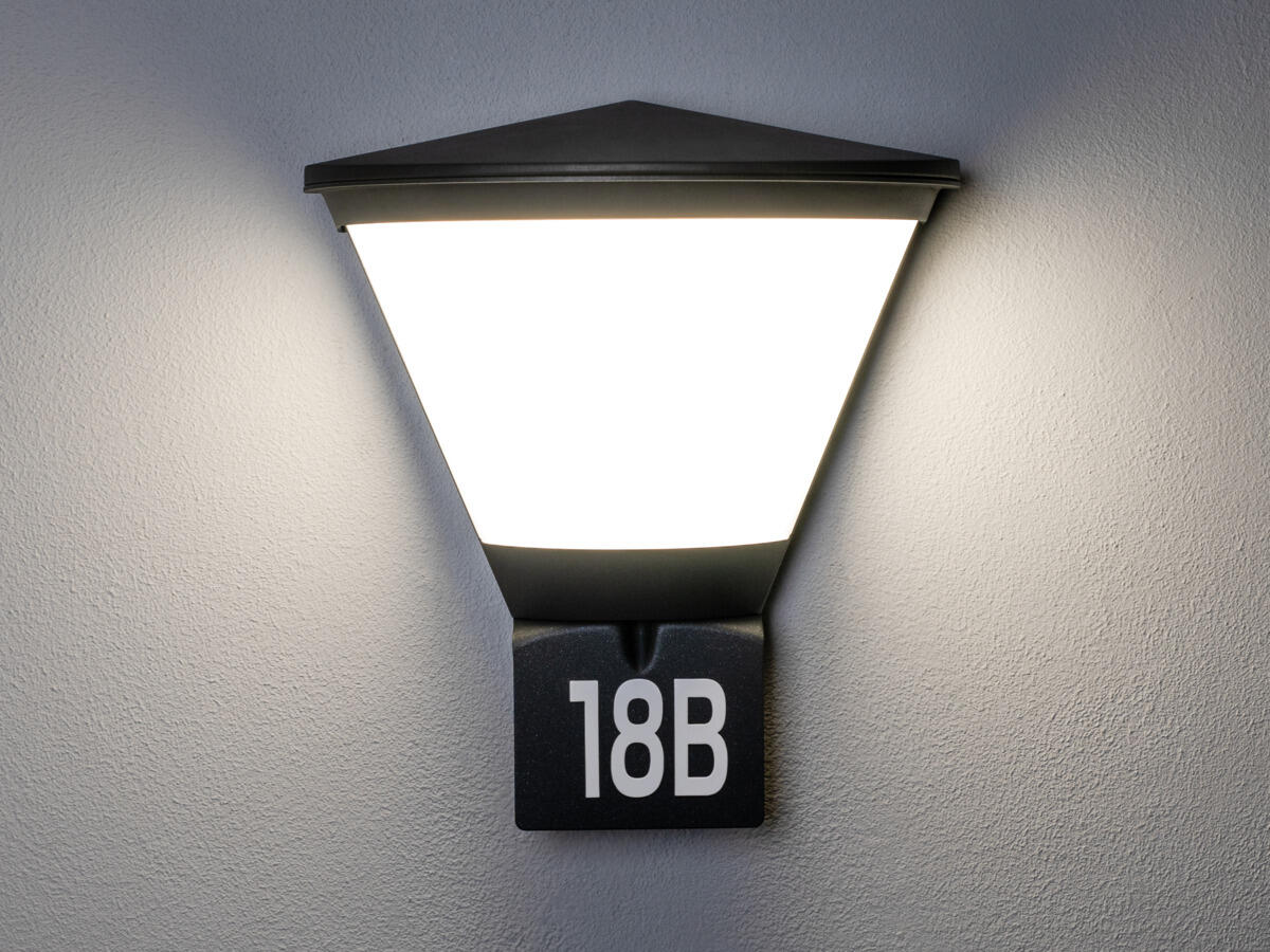 Pave Wall Number sign