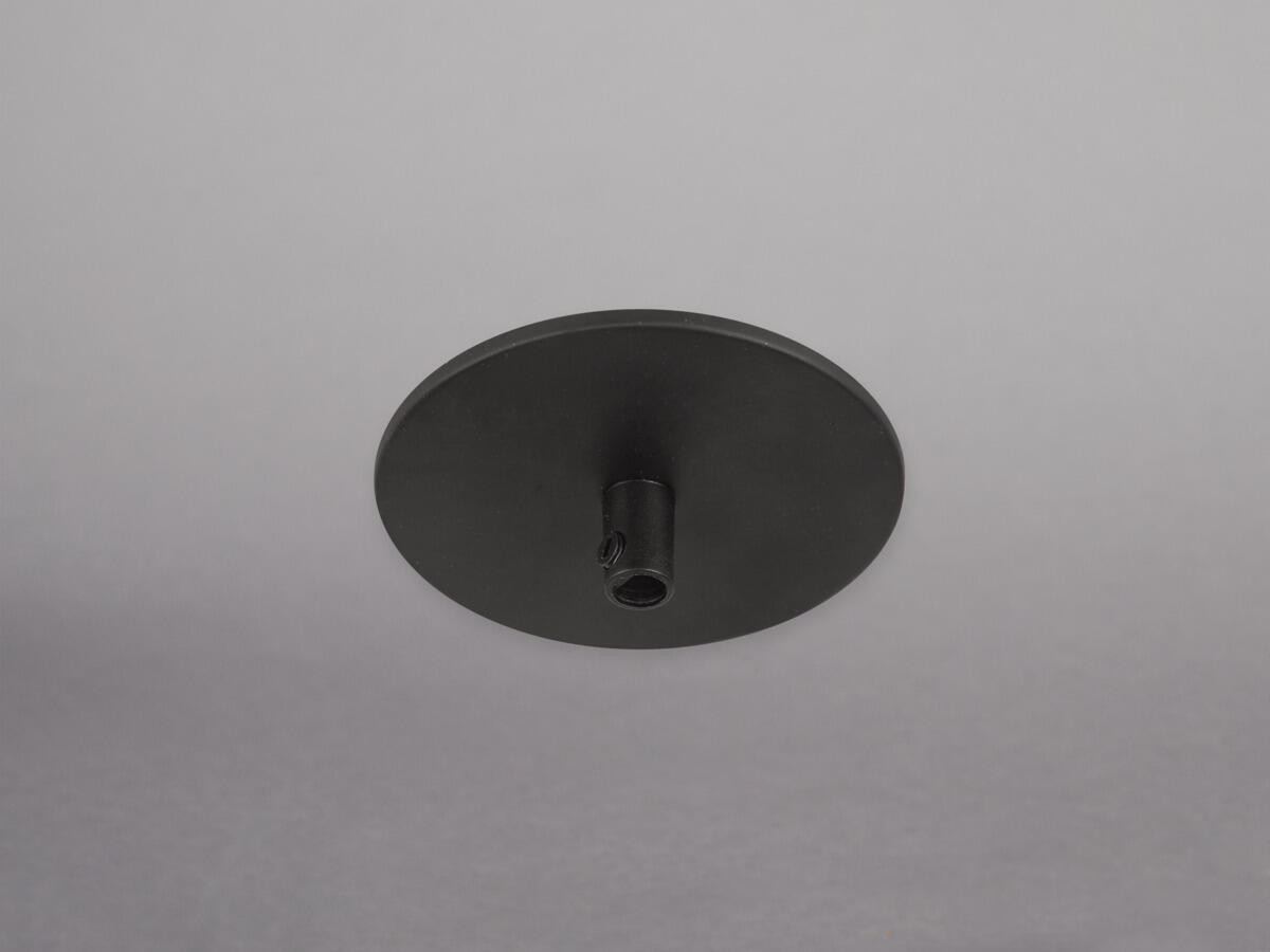 Ceiling cup recessed w. spring