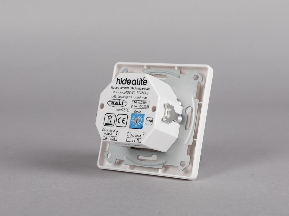 Rotary dimmer DALI